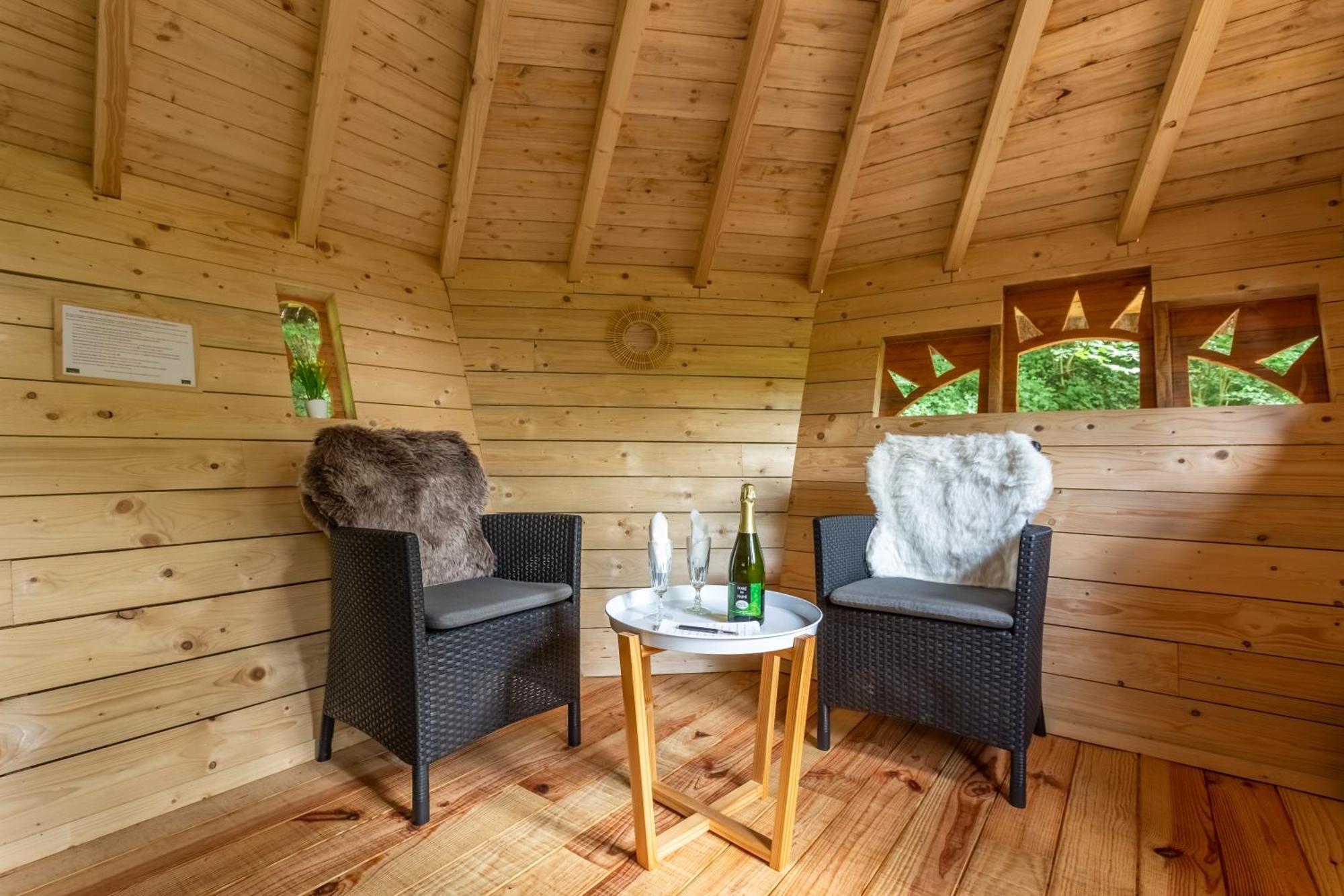 Domaine Des Vaulx - Locations De Cabanes Insolites La Baconniere エクステリア 写真