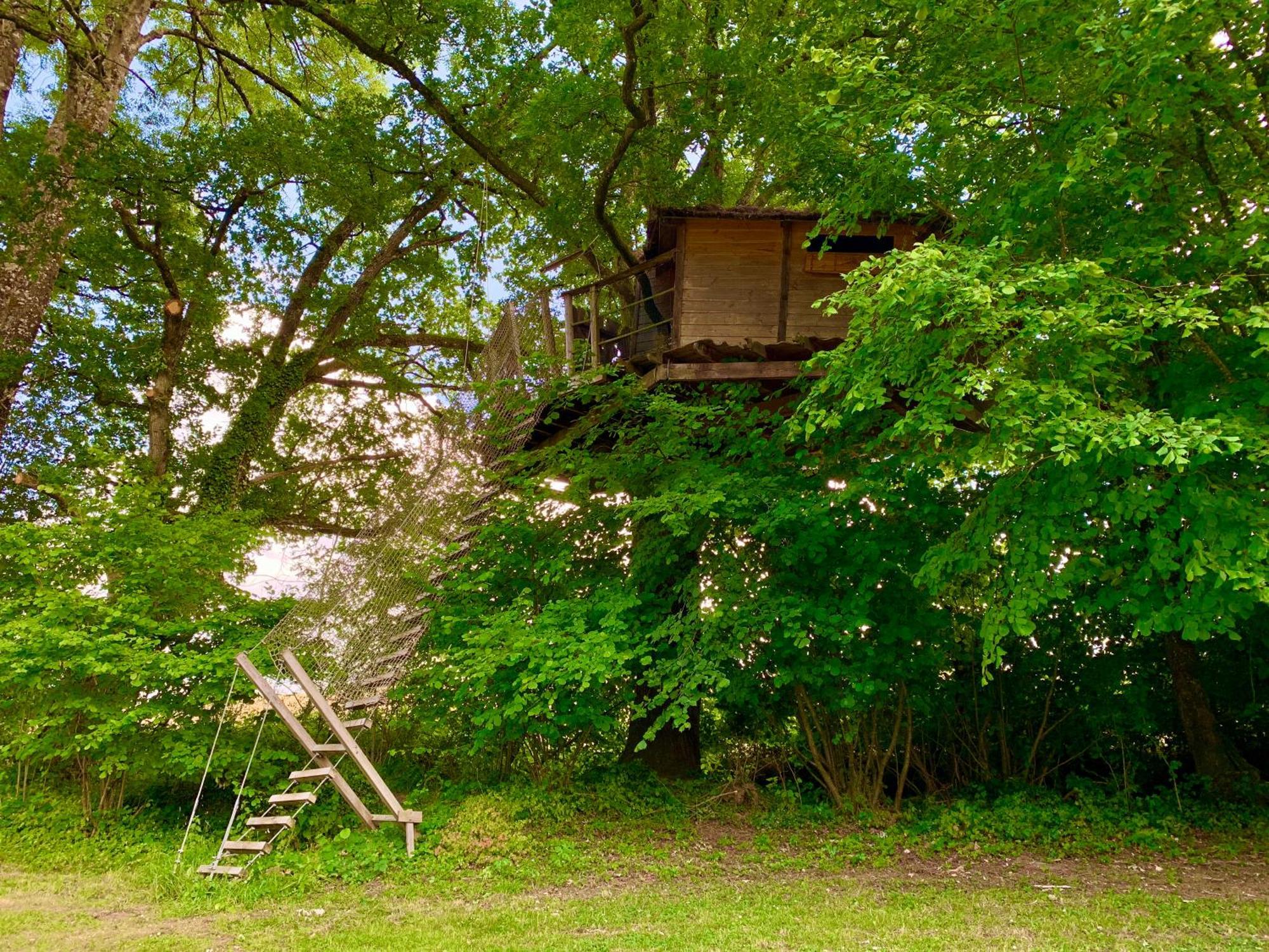Domaine Des Vaulx - Locations De Cabanes Insolites La Baconniere エクステリア 写真