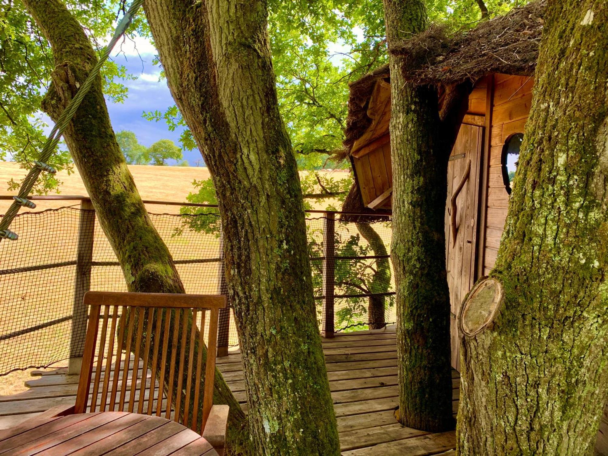 Domaine Des Vaulx - Locations De Cabanes Insolites La Baconniere エクステリア 写真